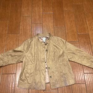 Women's Gold Jacket